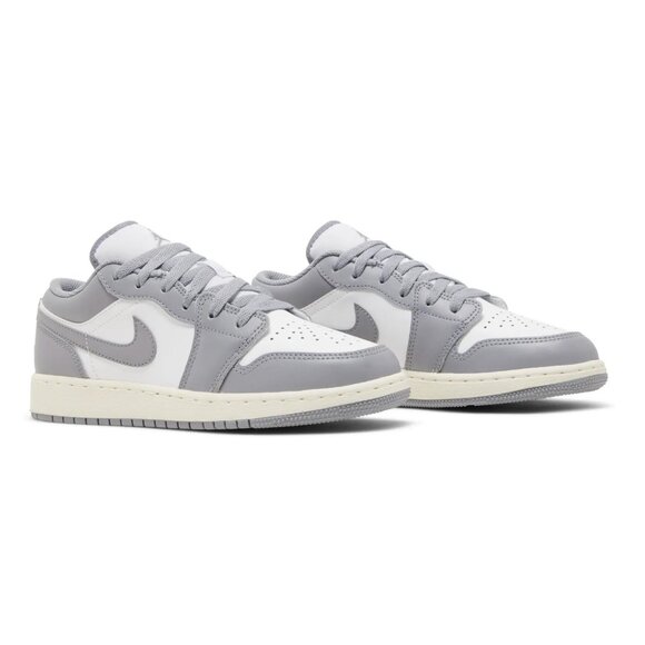 NEW Air Jordan 1 Low (GS) Multi Size Stealth/White-Sail 553560-053 size 6.5y/8w - Picture 1 of 5